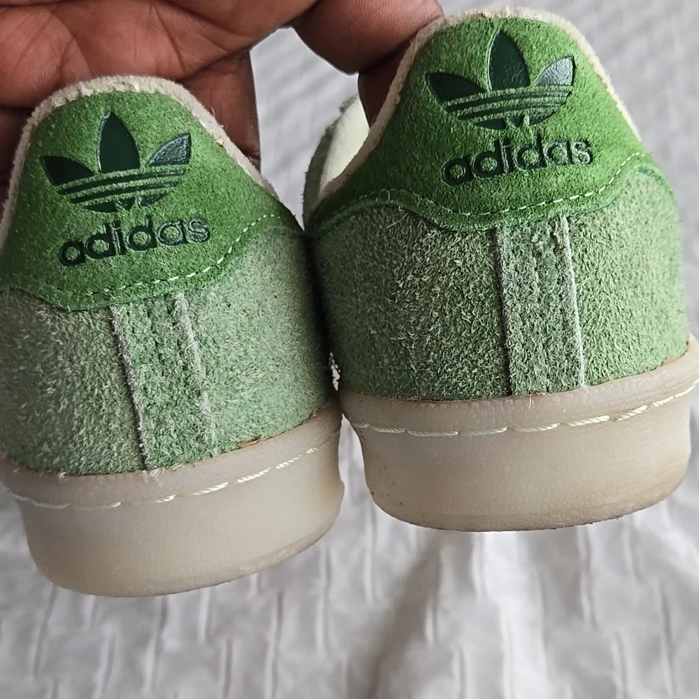 Adidas Men Campus 80s Crop Green Sneakers
